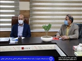 بازدید فرماندار شهریار از سایت ثبت‌نام انتخابات شوراهای اسلامی روستای بخش جوقین