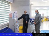 بازدید فرماندار شهریار از درمانگاه و مرکز دیالیز شقایق در شهرک امیریه
