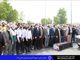 برگزاری آئین تشییع آتش‌نشان شهید محسن لک