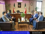 بازدید دبیر هیات بازرسی انتخابات استان تهران از ستاد انتخابات شهرستان شهریار