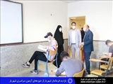 بازدید فرماندار شهریار و مدیرکل آموزش و پرورش شهرستان‌های استان تهران از حوزه‌های آزمون سراسری شهریار 