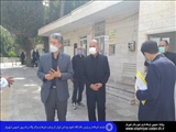 بازدید فرماندار شهریار و رئیس دانشگاه علوم پزشکی ایران از بیمارستان‌ها و مراکز واکسیناسیون عمومی شهریار 