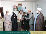 دیدار فرماندار با خانواده شهدا به مناسبت هفته بسیج
