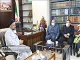 دیدار فرماندار شهریار و شورای معاونین با امام جمعه شهریار 
