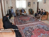 دیدار فرماندار شهرستان شهریار با خانواده  معظم سردار شهید کلهر 
