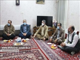 دیدار فرماندار شهرستان شهریار با خانواده معظم شهید مومنی
