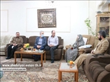 دیدار سرپرست فرمانداری شهرستان شهریار با خانواده  معظم شهیدان سید علی،سید محمد و سید محمود اینانلو
