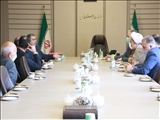 دیدار معاون امنیتی و انتظامی استانداری تهران با امام جمعه ، بخشدار و مدیریت شهری شهر وحیدیه 