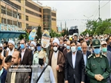 راهپیمایی روز قدس در شهر اندیشه برگزار شد
