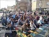 اقامه نماز عید سعید فطر در شهر باغستان 