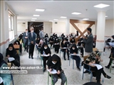 بازدید فرماندار شهرستان شهریار از حوزه برگزاری آزمون استخدامی دستگاه های اجرایی کشور در شهریار 