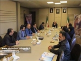 دیدار شهردار و اعضای شورای اسلامی صباشهر با فرماندار