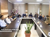 دیدار و گفتگوی فرماندار با بخشدار و کارکنان بخشداری جوقین