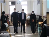 بازدید فرماندار از حوزه های برگزاری کنکور سراسری در شهرستان شهریار / برگزاری کنکور در سلامت کامل