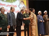 همایش بزرگ بسیجیان شهرستان شهریار در سالن همایش خلیج فارس شهر وحیدیه