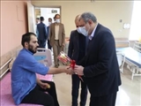 دیدار با جانبازان اعصاب و روان بیمارستان میلاد شهریار همزمان با ایام الله دهه مبارک فجر