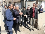 بازدید فرماندار شهرستان شهریار از روند اجرای پروژه ساماندهی حوضچه امیریه