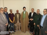 دیدار مسئولین با جانبازان سرافراز شهرستان شهریار همزمان با روز جانباز