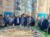 ادای احترام استاندار تهران به شهدای انقلاب اسلامی در گلزار شهدای امامزاده اسماعیل(ع) شهریار 
