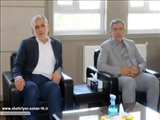دیدار نوروزی رییس جهاد کشاورزی شهرستان شهریار با فرماندار شهرستان شهریار