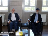 دیدار نوروزی اعضای شورای بخش جوقین شهرستان شهریار با فرماندار شهرستان شهریار 