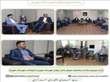 دیدار نوروزی بخشدار و اعضای شورای بخش مرکزی شهرستان شهریار با فرماندار شهرستان شهریار 