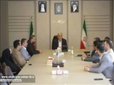  اعضای شورای شهر و شهردار شهر فردوسیه با فرماندار شهرستان شهریار دیدار کردند