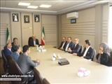 دیدار اعضای شورای شهر و شهردار شهر شهریار با فرماندار شهرستان شهریار