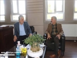 دیدار رئیس درمانگاه شهید درخشان تامین اجتماعی شهرستان شهریار با فرماندار شهرستان شهریار 