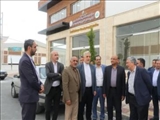 بازدید مهندس غراوی از پروژه در حال ساخت میدان مرکزی میوه و تره بار شهریار