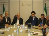 جلسه بررسی مسایل و مشکلات کم آبی روستای ترپاق تپه بخش جوقین شهریار