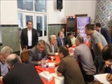 برپایی میز خدمت در مصلای شهریار با حضور رئیس کل اداره دادگستری استان تهران و فرماندار و مسئولین ادارات خدمات رسان