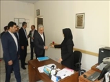 دیدار فرماندار و بخشدار مرکزی با مدیر و کارکنان اداره بهزیستی شهرستان شهریار 