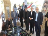 غبارروبی و گلباران مزار شهدا بهشت رضوان شهر کهنز شهریار