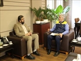 دیدار رئیس اداره پست شهرستان با سرپرست فرمانداری ویژه شهرستان شهریار