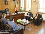 دیدارمدیرعامل مترو غرب استان تهران باسرپرست فرمانداری ویژه شهرستان شهریار