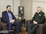 دیدار  فاتحی نژاد سرپرست فرماندار ویژه شهرستان شهریار با سردار عزیزی فرمانده انتظامی ویژه غرب استان تهران