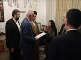 استاندار تهران مهمان خانه شهید مصطفی بابایی در شهریار بود