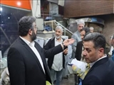 بازدید سرزده فرماندار شهریار از صنوف مختلف سطح شهرستان و بررسی روند عرضه کالا به مردم