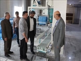 بازدید فرماندار شهرستان شهریار از کارخانه آرد شهریار