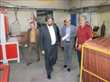 بازدید فرماندار شهرستان شهریار از شرکت آرکا برودت برتر سازه شهریار