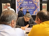 برگزاری میز خدمت و پاسخگویی مسئولین شهرستان شهریار به مناسبت هفته دولت