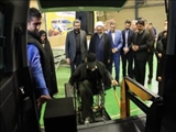 آیین بهره‌برداری از خودروی مناسب‌سازی شده ویژه جانبازان و معلولین در باغستان شهریار