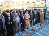 سخنرانی و حضور سرپرست فرمانداری ویژه شهرستان شهریار در نماز عبادی سیاسی جمعه صباشهر