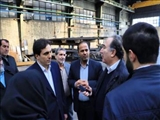 بازدید فرماندار شهریار از کارخانه آذران در شهر فردوسیه