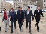 بازدید معاون علمی، فناوری و اقتصاد دانش بنیان ریاست جمهوری و فرماندار شهرستان شهریار از روند ساخت مدارس استعدادهای درخشان شهریار