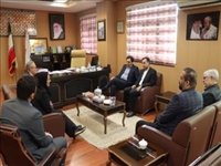 بازدید و برگزاری جلسه با حضور فرماندار شهرستان شهریار و مسئولین بیمارستان اعصاب و روان میلاد شهریار