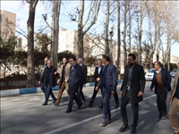 بازدید فرماندار فرمانداری ویژه شهرستان شهریار از شهرک والفجر