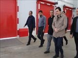 بازدید فرماندار ویژه شهرستان شهریار از انبارهای اقلام غذایی ویژه پذیرایی از زائران مراسم وداع و تشییع قائد و رهبر شهید انقلاب اسلامی