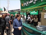 فرماندار شهرستان شهریار در بازدید از موکب  شهرداری فردوسیه :  خدمات‌رسانی تا بازگشت آخرین زائر ادامه خواهد داشت